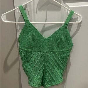 Habitual Vibrant Green Knit Top